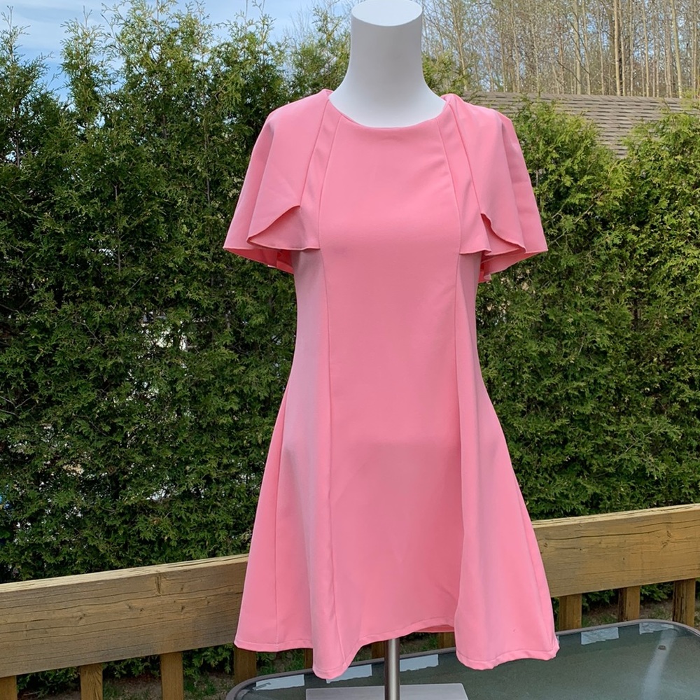 Pink mini dress